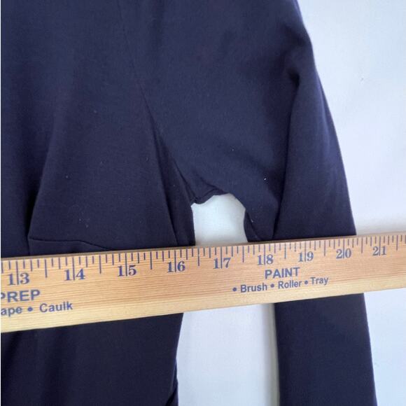 Boden Women's Size 10R Navy Long Sleeve Knit Mid-Calf Sunday Easter Dress - Picture 4 of 8